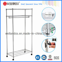 Cromo bricolaje dormitorio de metal armario / ropa rack / armario rack (1309328)